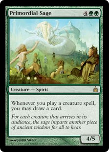 (image for) Primordial Sage (Foil)