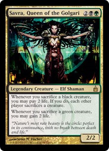 (image for) Savra, Queen of the Golgari (Foil)
