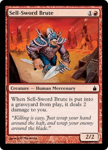 (image for) Sell-Sword Brute (Foil)