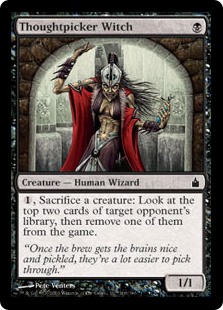 (image for) Thoughtpicker Witch (Foil)