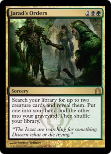 (image for) Jarad's Orders