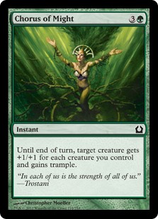 (image for) Chorus of Might (Foil)