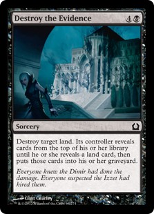(image for) Destroy the Evidence (Foil)