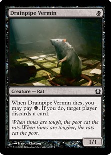 (image for) Drainpipe Vermin (Foil)