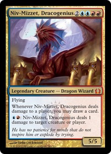 (image for) Niv-Mizzet, Dracogenius (Foil)