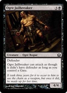 (image for) Ogre Jailbreaker (Foil)