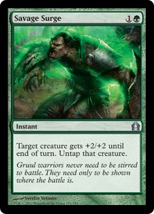 (image for) Savage Surge (Foil)