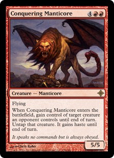 (image for) Conquering Manticore (Foil)