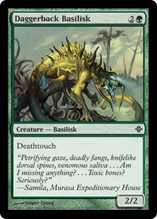 (image for) Daggerback Basilisk (Foil)