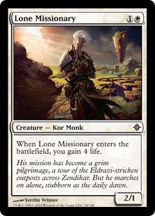 (image for) Lone Missionary (Foil)