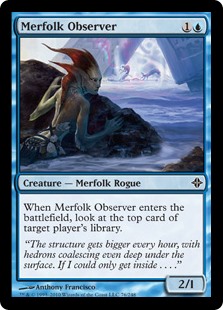 (image for) Merfolk Observer (Foil)