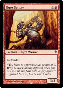 (image for) Ogre Sentry (Foil)