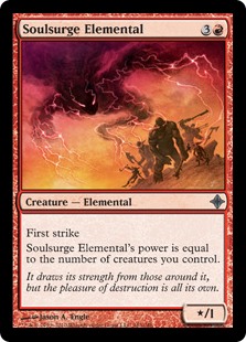 (image for) Soulsurge Elemental (Foil)
