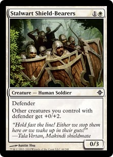 (image for) Stalwart Shield-Bearers (Foil)