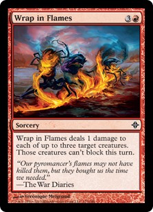 (image for) Wrap in Flames (Foil)