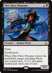 (image for) Dire Fleet Poisoner (Foil)