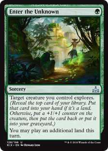 (image for) Enter the Unknown (Foil)