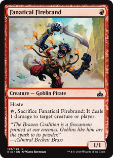 (image for) Fanatical Firebrand (Foil)
