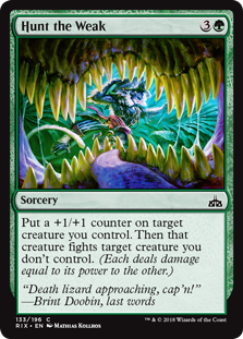(image for) Hunt the Weak (Foil)