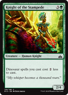 (image for) Knight of the Stampede (Foil)