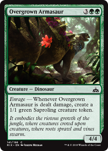 (image for) Overgrown Armasaur (Foil)