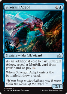 (image for) Silvergill Adept (Foil)