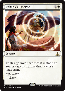 (image for) Sphinx's Decree (Foil)