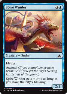 (image for) Spire Winder (Foil)