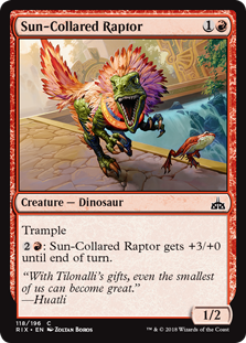 (image for) Sun-Collared Raptor (Foil)