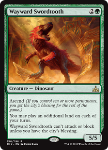 (image for) Wayward Swordtooth (Foil)