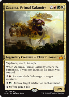 (image for) Zacama, Primal Calamity (Foil)
