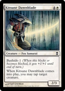 (image for) Kitsune Dawnblade