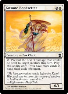 (image for) Kitsune Bonesetter (Foil)