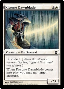 (image for) Kitsune Dawnblade (Foil)
