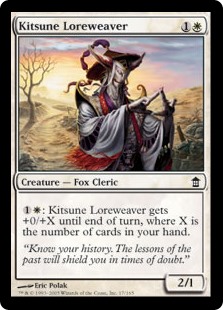 (image for) Kitsune Loreweaver (Foil)