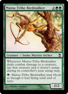 (image for) Matsu-Tribe Birdstalker (Foil)