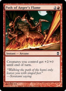 (image for) Path of Anger's Flame (Foil)