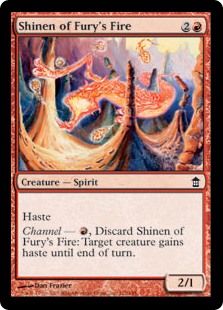 (image for) Shinen of Fury's Fire (Foil)