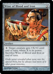 (image for) Wine of Blood and Iron (Foil)