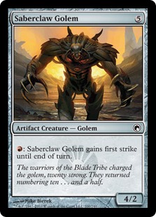 (image for) Saberclaw Golem