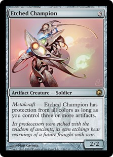 (image for) Etched Champion (Foil)