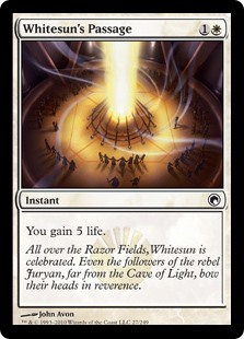 (image for) Whitesun's Passage (Foil)