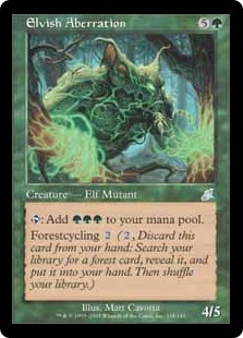 (image for) Elvish Aberration (Foil)