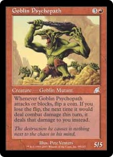(image for) Goblin Psychopath (Foil)