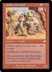 (image for) Goblin Warchief (Foil)