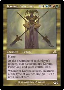 (image for) Karona, False God (Foil)
