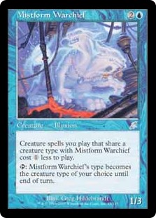 (image for) Mistform Warchief (Foil)