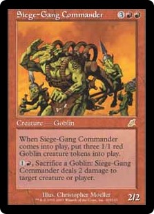 (image for) Siege-Gang Commander (Foil)