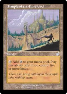 (image for) Temple of the False God (Foil)