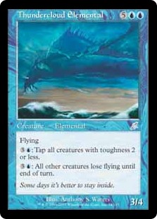 (image for) Thundercloud Elemental (Foil)